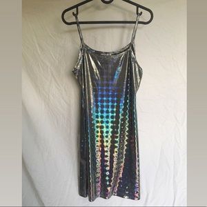 90’s holographic dress